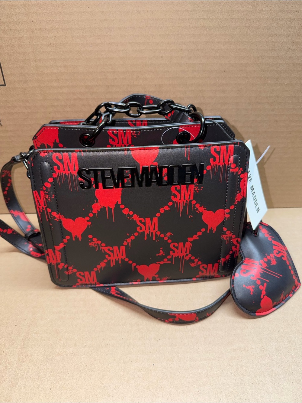 Steve Madden Halloween Crossbody Satchel Bag
